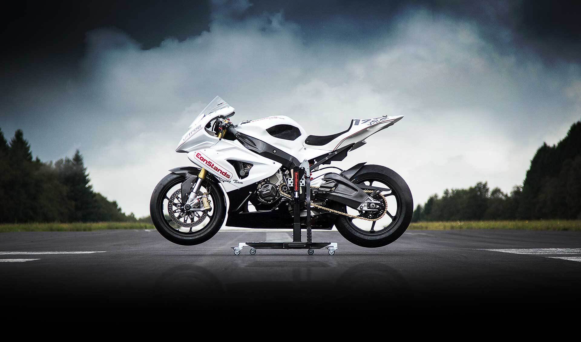 CS Power Evo Zentralständer Für Honda Rebel 1100 2021-2025 - Schwarz